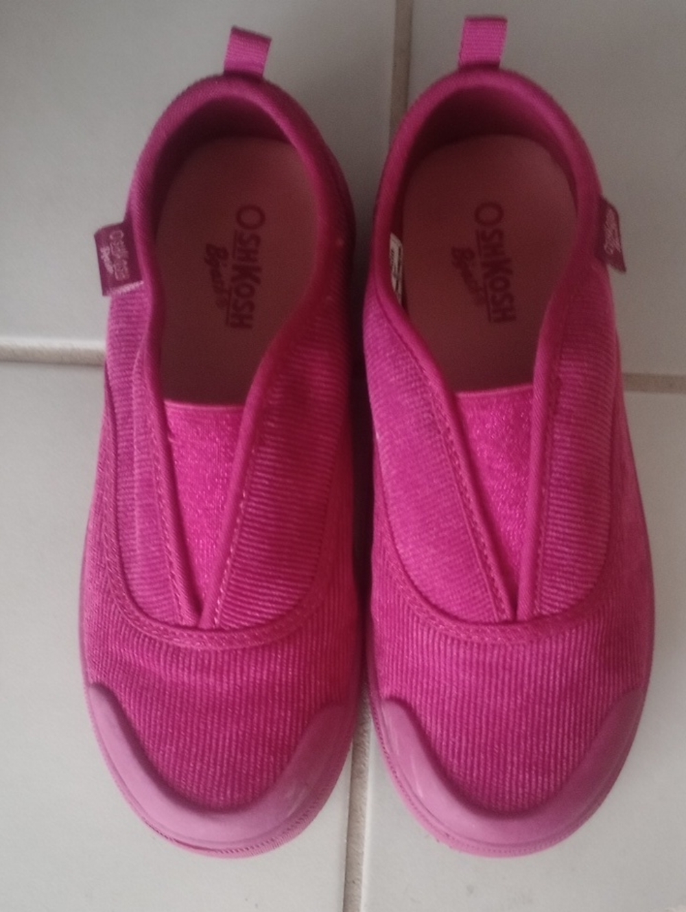 OshKosh B'gosh Kids Slip-On Corduroy Sneakers
